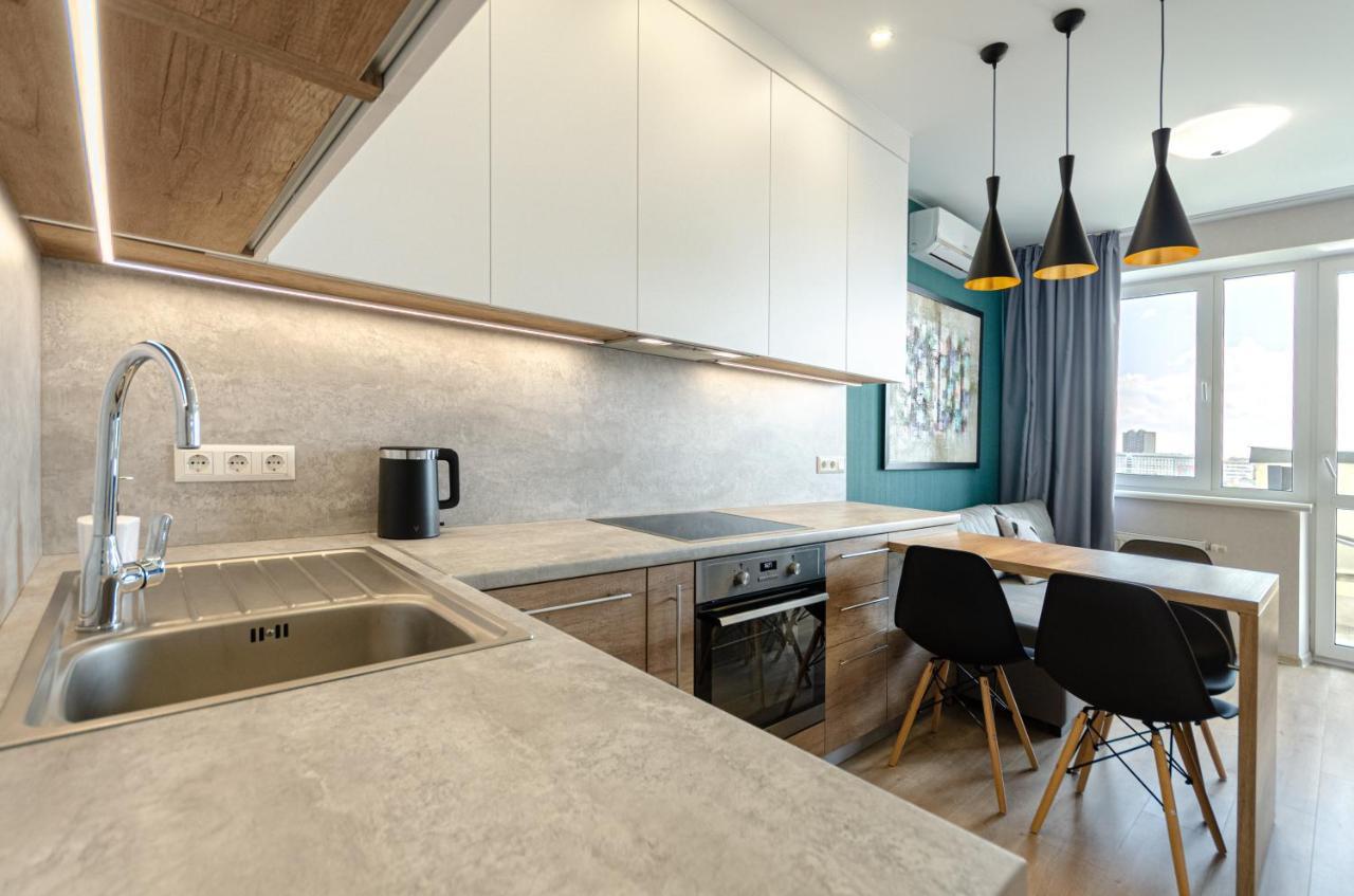 Petrovdom 5-25 In Cozy Apartment In Residential Complex "Beresteiskyi" Kiev Bagian luar foto