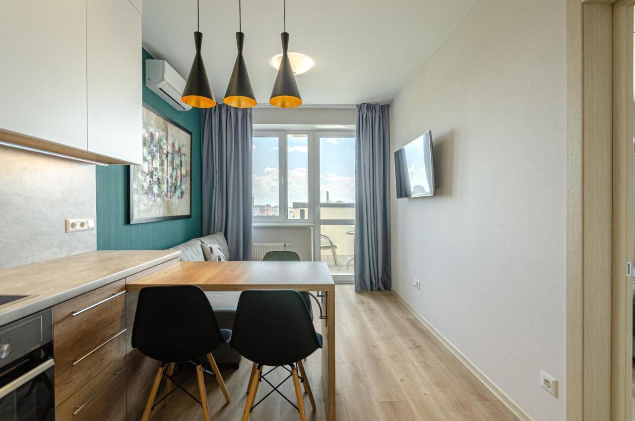 Petrovdom 5-25 In Cozy Apartment In Residential Complex "Beresteiskyi" Kiev Bagian luar foto