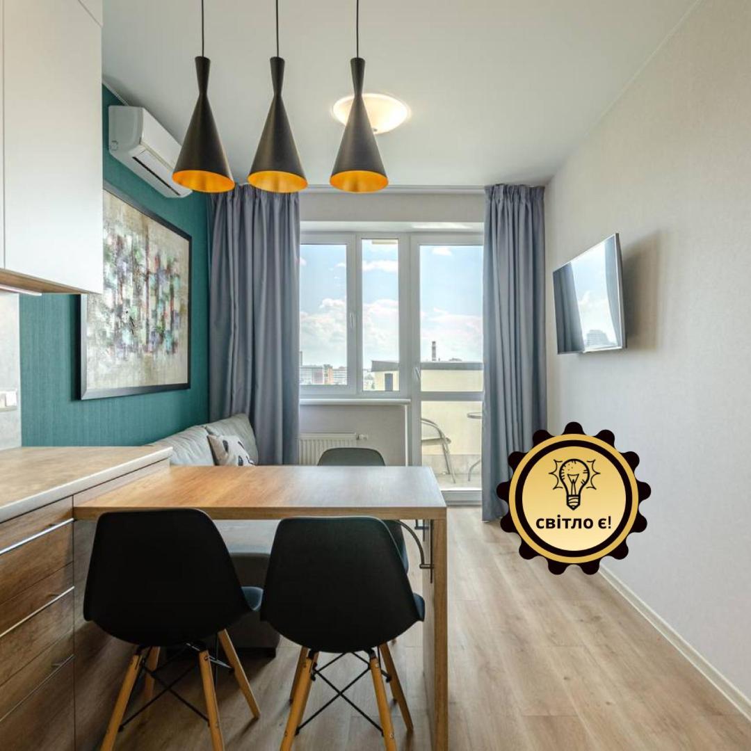 Petrovdom 5-25 In Cozy Apartment In Residential Complex "Beresteiskyi" Kiev Bagian luar foto